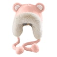 thumbnail image 1 of Ladies Winter Plush And Thick Warm Imitation Windproof Ear Hood, 1 of 2