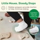 thumbnail image 4 of Fruit Of The Loom Baby Paquete De 14 Calcetines Elásticos De Algodón Grow & Fit Flex Zones - Unisex Niñas Niños (0-6 Meses Blanco), 4 of 6
