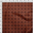 thumbnail image 4 of oneOone Cotton Poplin Twill Brown Fabric Damask Sewing Craft Projects Fabric Prints By Yard 56 Inch Wide, 4 of 5