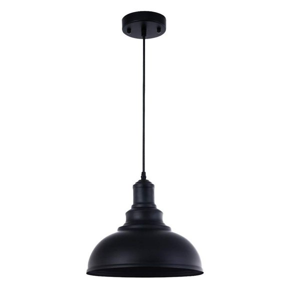 Vintage Industrial Hanging Fixture Metal Shade Pendant Light Ceiling Lamp 110V