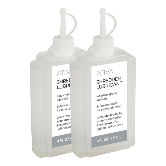 Ativa™ Shredder Oil, 4 Oz, Pack Of 2 Bottles