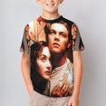 thumbnail image 6 of Titanic T-Shirts for Boys Girls, Funny 3D Print Tee, Novelty Crew Neck Short Sleeve Tops for Kids, Unisex Lightweight Shirts, 6 of 9