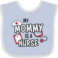thumbnail image 3 of Inktastic My Mommy is a Nurse Boys or Girls Baby Bib, 3 of 4