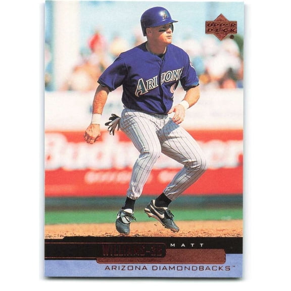 2000 Upper Deck #306 Matt Williams NM-MT Diamondbacks Baseball Card Arizona Diamondbacks MLB Baseball Trading Card