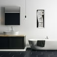 thumbnail image 2 of Stupell Industries Like Toilet Paper Funny Bathroom Typography Painting White Framed Art Print Wall Art, 13 x 30, 2 of 9