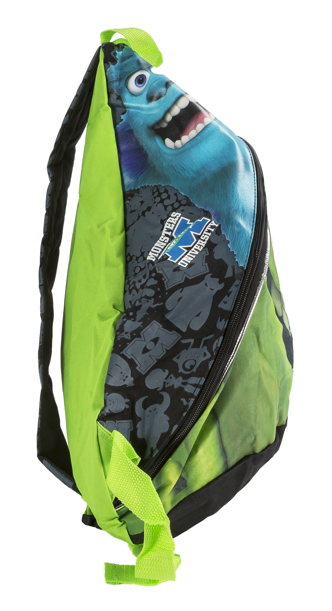RARE Monsters University Sling Backpack Sling Bag Tote Drawstring Non-Woven Monsters University Inc  main image 3