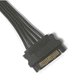 thumbnail image 2 of WDOplteas Cable Divisor Fuente Alimentación para Disco Duro SATA 4 Pines 1 A 5 15 Pines 78cm, 2 of 9