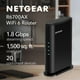 thumbnail image 2 of Router WiFi 6 NETGEAR R6700axv3 AX1800 de velocidad inalámbrica, 2 of 7