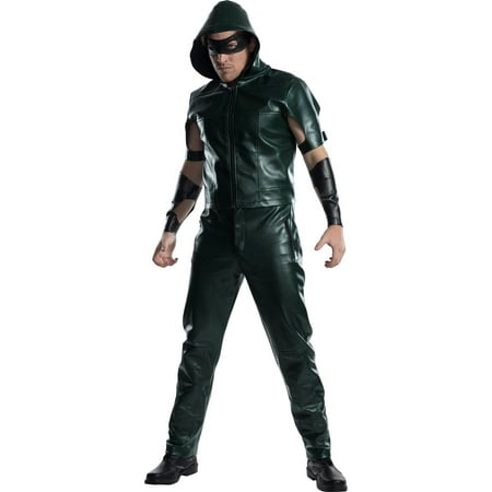 Mens Green Arrow Halloween Costume