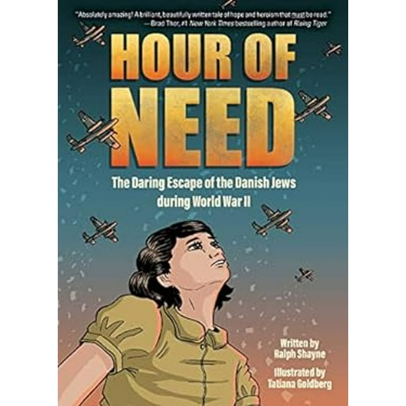 Pre-Owned Hour of Need: The Daring Escape of the Danish Jews During World War II: A Graphic Novel (Paperback) 1499813570 9781499813579