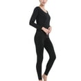 Women Winter UltraSoft Fleece Lined Thermal Top & Bottom Long John