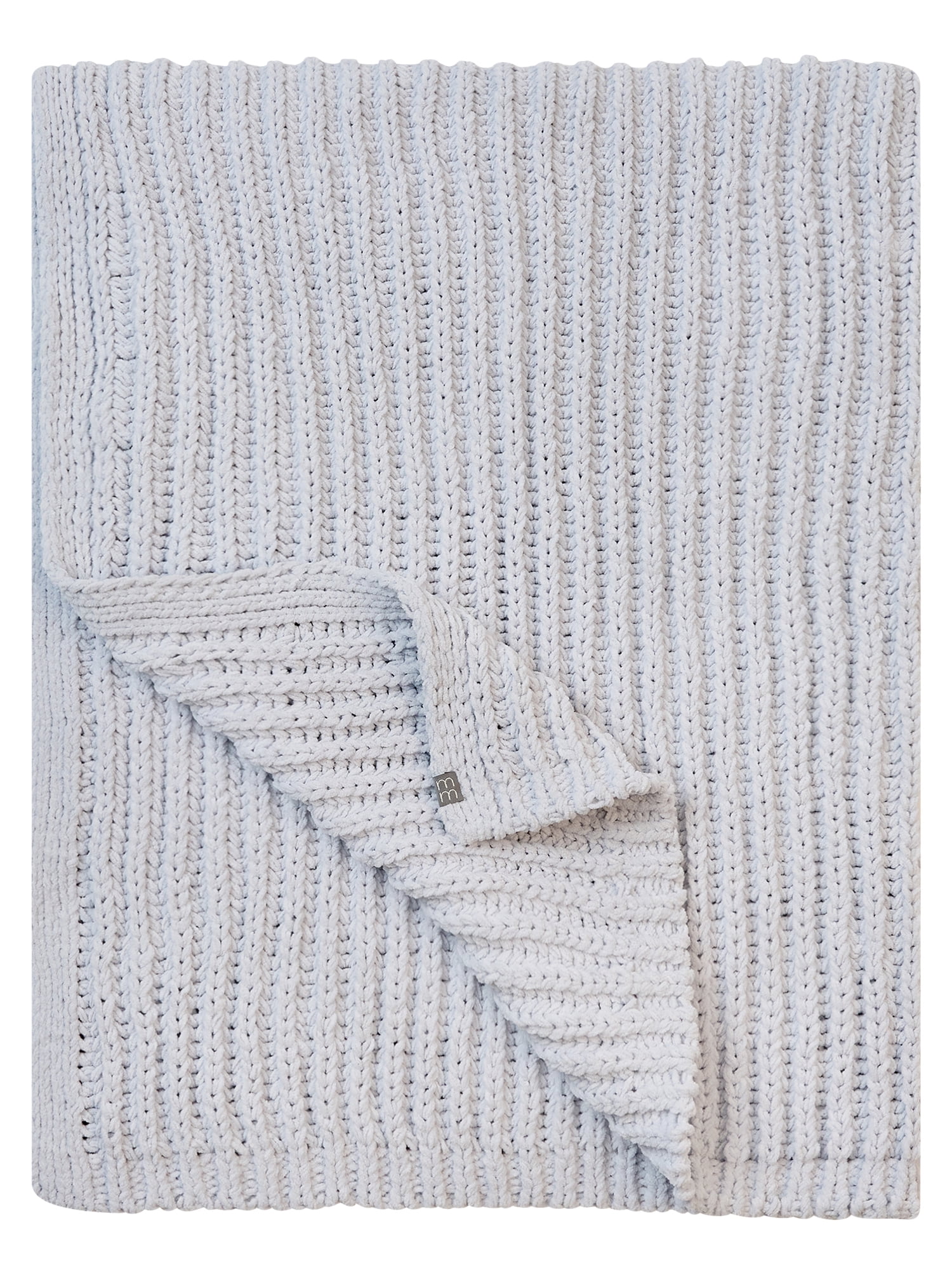 Modern Moments by Gerber Baby Neutral Chenille Blanket, Gray Dawn, One Size