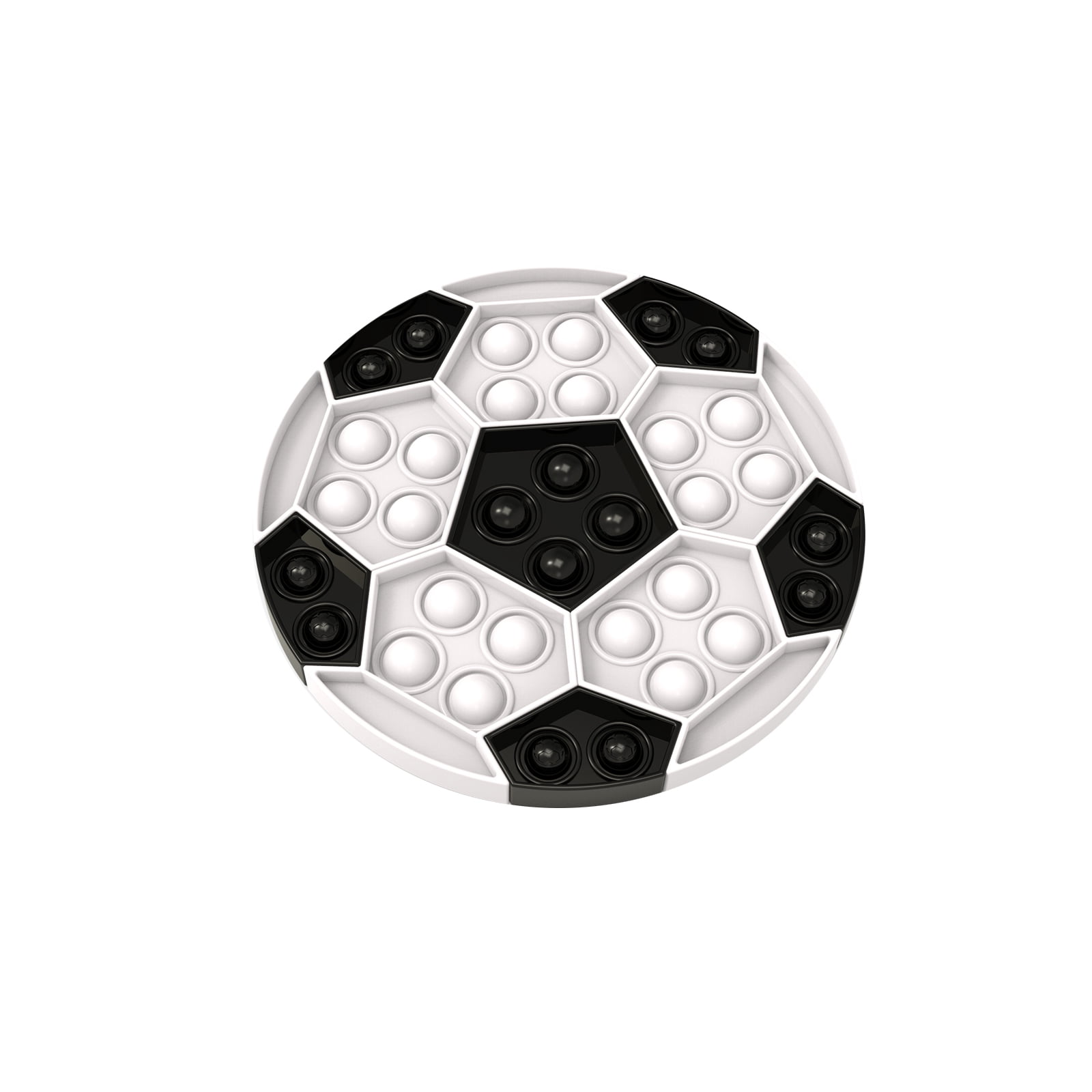 Push Bubble Fidget Toy, Soccer Balls 