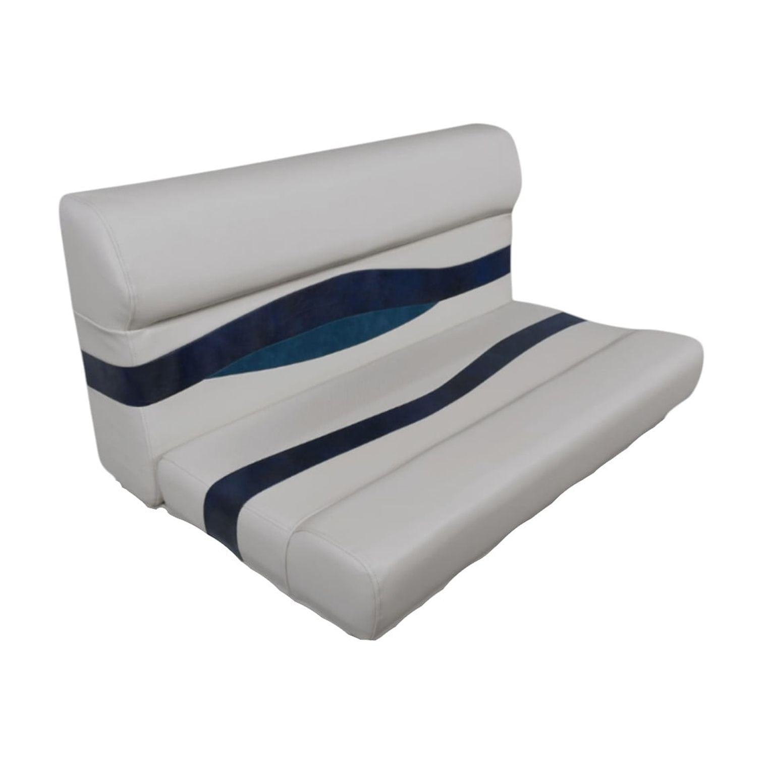 Wise 8WD707P-1-924 Deluxe Series Lounge Boat Seat, White-Navy