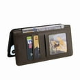 thumbnail image 3 of Allytech Samsung Galaxy A23 5G Case Synthetic Leather Case, Book Folding Flip Case with Kickstand Credit Card Slot Magnetic Closure Protective Cover for Galaxy A23 5G - Brown, 3 of 7