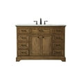 thumbnail image 3 of 48 inch single bathroom vanity in driftwood, 3 of 8