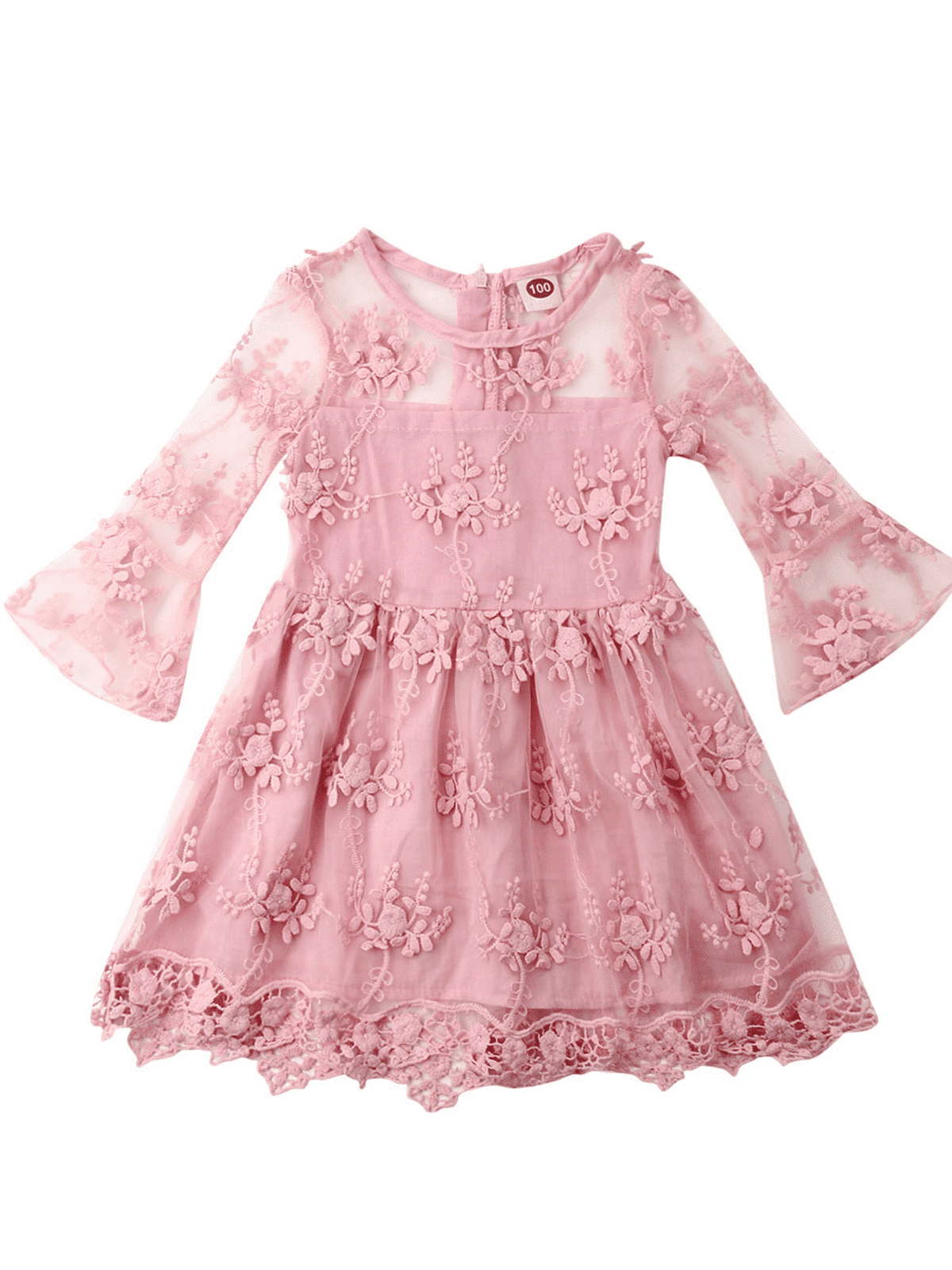 Details about   THE CHILDRENS PLACE Toddler Girl Floral Lace Dress Size 4T NWT
