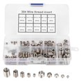 thumbnail image 3 of 300 Pcs Inserts de Réparation de Fil M3 M5 M6 M8 Acier Inoxydable Filetage Heli Insert de Réparation Assortiment, 3 of 9