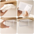 thumbnail image 5 of Clear Drawer Organizer – Transparent Storage Box for Cosmetics Jewelry Office Supplies, Desk And Cabinet Declutter Solution Hearthweave, 5 of 9