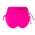 thumbnail image 4 of Women's High Waist Retro Swim Bottom - Full Coverage Bikini Briefs with Nylon Spandex, Basic Solid Design, 4 of 4