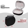 thumbnail image 2 of Funda para auriculares L LTGEM compatible con JBL, Beats, Sony, Soundcore Anker, Raycon, TOZO, SteelSeries, Logitech, Jabra, Bose, Audio-Technica, Sennheiser, 2 of 9