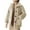 Beige, variant on Ofreoo Women's Fall And Winter PlushLoose Long Sleeve Hoodless Casual Outwear Coat Winter Coats for Women Gift for Girls