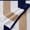 Navy / Taupe, variant on Great Bay Home Cotton Cabana Stripe 4-Pack Beach Towel (4 Pack - 30" x 60", Navy / Taupe)