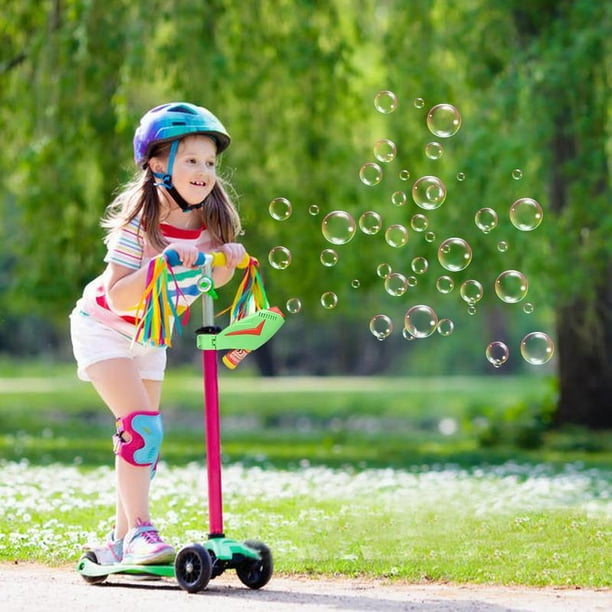 Bubble Scooter Electric Bubble Machine Bicycle Scooter Outdoor
