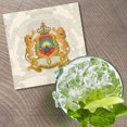 thumbnail image 2 of Morocco Coat Of Arms 4'' X 4'' Square Wooden Coaster, 2 of 3