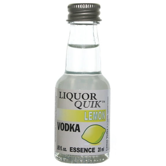 Liquor Quik Natural Vodka Essence 20 mL (Lemon Vodka)