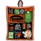 thumbnail image 1 of LHSHID American Football Plush Fleece Bed Blanket Lightweight Comfy Reversible Flannel Blanket Ultra Soft Warm Blanket Throw American Football Lover Gift 60x80in, 1 of 6