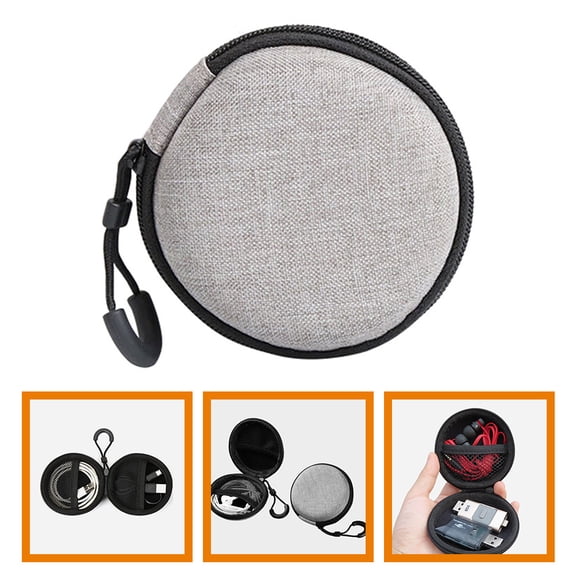 LIFKOME Electronic Organizer Travel Case Grey Cable and Charger Organizer for Outdoors