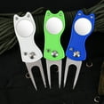 thumbnail image 4 of Golf Divot Tool Anti-oxidation Multi-functional Repair Tool Less Damage to Greens Golf Divot Tool for Outdoor, 4 of 8