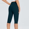 thumbnail image 5 of TRUBKH Leggings for Women Tummy Control Yoga Shorts Yoga Short Set Butt Scrunch Shorts Womens Biker Shorts Vitality Leggings for Women Soft Leggings Curve Leggings Green XL, 5 of 9