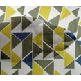 thumbnail image 4 of oneOone Viscose Chiffon Fabric Parallelogram & Triangle Geometric Print Sewing Fabric BTY 42 Inch Wide, 4 of 4