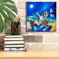 thumbnail image 6 of Epic Graffiti 'Just Perfect At Vlees Bay' by Ronald West Canvas Wall Art, 12" x 12", 6 of 8