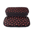 thumbnail image 5 of Lsque Beautiful Red Ladybug Printed Big Capacity PU Leather Pencil Case Large Pencil Pouch Stationery Pen Bag Pencil Holder for Teen, 5 of 6