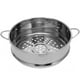 thumbnail image 1 of Cesta vaporera para alimentos de 22cm, práctica vaporera con asas de acero inoxidable, útil rejilla para vaporera para bollos, para el hogar, cocina, restaurante (plateado), 1 of 5