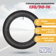 thumbnail image 2 of Camara 130/90-16 para llanta de moto Universal Nyco, 2 of 5