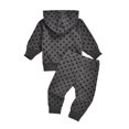 thumbnail image 2 of Vedolay Boy Casual Outfits Boy Pants Sets Long Sleeve Button Down Shirts Pants Suit Kids 2 Piece Fall Clothes,Gray 3-4 Years, 2 of 5
