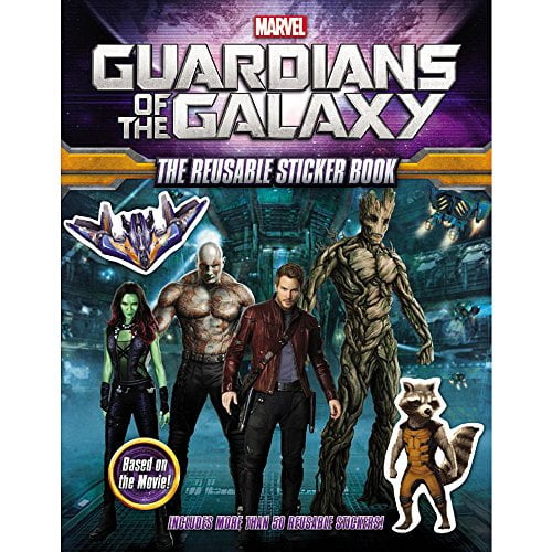 Pre-Owned Marvel's Guardians of the Galaxy: The Reusable Sticker Book (Paperback) 031629327X 9780316293273