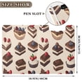 thumbnail image 3 of FORMRS A4 Clipboard Folder with Pen Holder Horizontal Foldable School Office Binder, Blue Cakes, 3 of 9