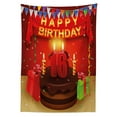 thumbnail image 3 of Ambesonne Fun Tablecloth Rectangular Table Cover, Celebration Ribbon, 60"x90", Multicolor, 3 of 4