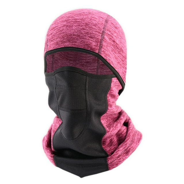 Pasamontañas Gorros de invierno Impermeable a prueba de viento Mascarilla facial Cómoda Cálida Calentador de cuello suave para esquiar Pesca al aire l Vino rojo Soledad Gorros de invierno pasamontañas