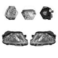 thumbnail image 5 of For Lexus LS460 2007 2008 2009 2010 Left+Right Clear Front Bumper Fog Light Lamp, 5 of 24
