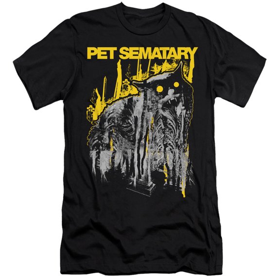 Pet Sematary Decay Adult 30/1 T-Shirt Black