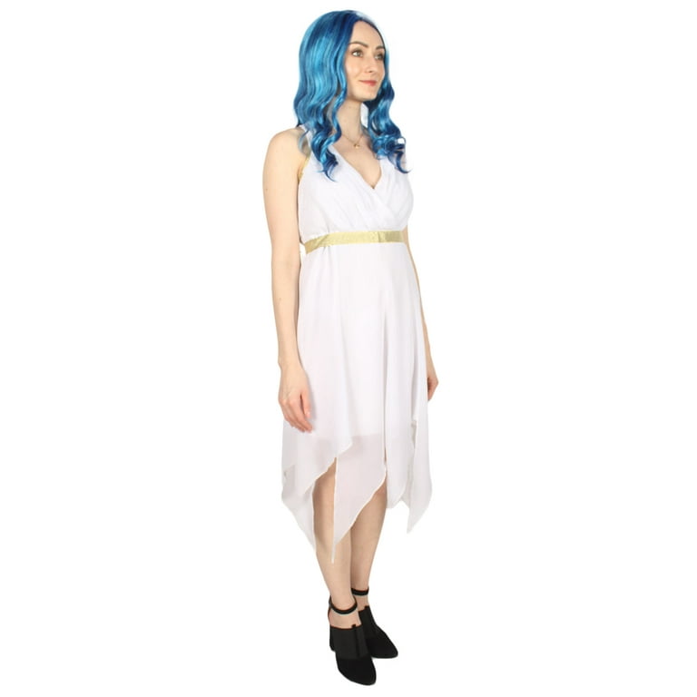 Adult Women's Goddess Costume | White Cosplay Costume - S Adult Women's Goddess Costume | White Cosplay Costume - S