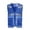 t shirts 23#Blue, variant on WAYUTE Boys Shirts Solid Color Sleeveless Zipper Mesh Vest for Kids Youth Service Activity Reflective Top with Pockets Summer Casual