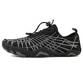 thumbnail image 4 of Zapatos para el agua Zapatos de playa de secado rápido Sin cordones para nadar Navegar en bote Bucear Surf, 4 of 9