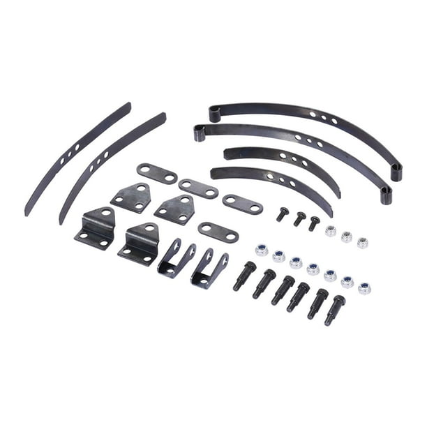 Barras de suspensión de resorte de hoja denteras y traseras para 1/14 RC Tractor mejora piezas - Parte trasera Trasero Sunnimix muelles de hoja del tractor rc
